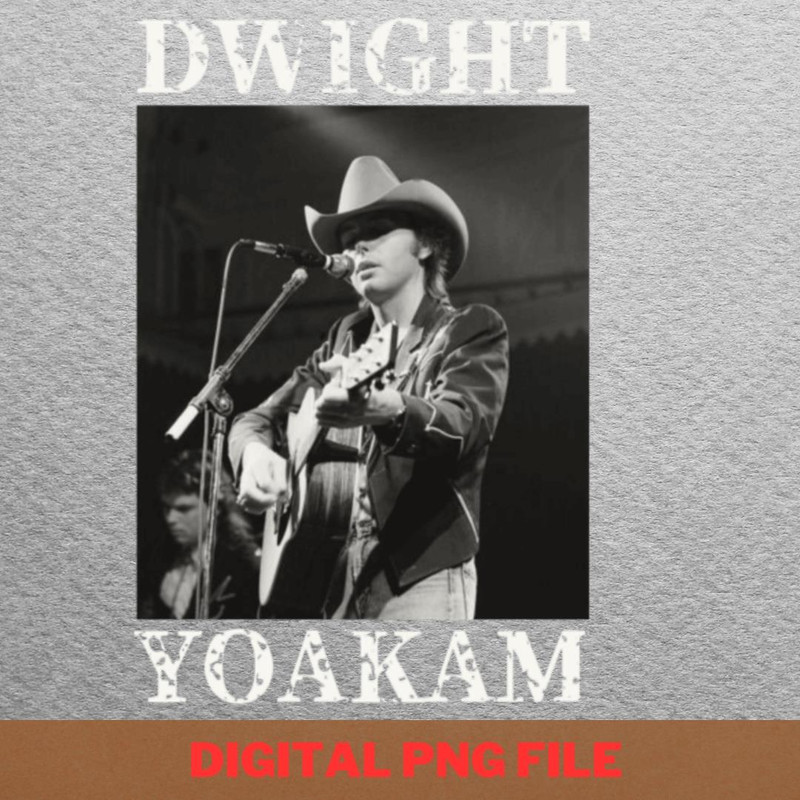 Dwight Yoakam Music Tales PNG, Dwight Yoakam PNG, Classic Rock Digital Png Files.jpg