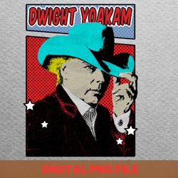 dwight yoakam retro cool png, dwight yoakam png, classic rock digital png files