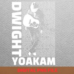 dwight yoakam vintage vinyl png, dwight yoakam png, classic rock digital png files