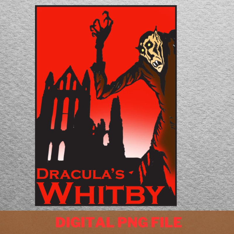 Nightmarish Crypts Echo PNG, Dracula Halloween PNG, Vampire Digital Png Files.jpg