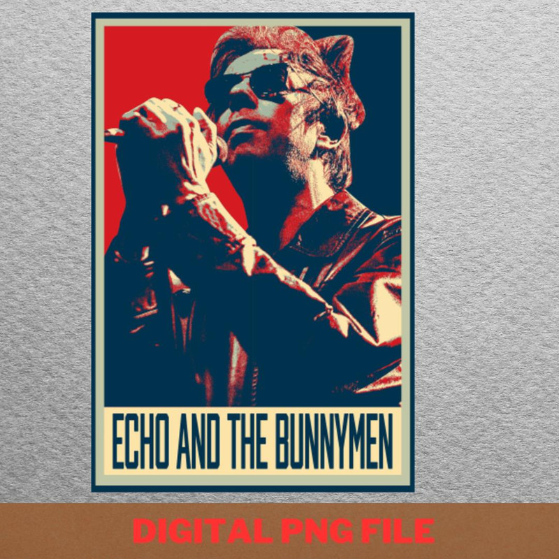 Bunnymen Silent Night PNG, Bunnymen PNG, Bauhaus Digital Png Files.jpg