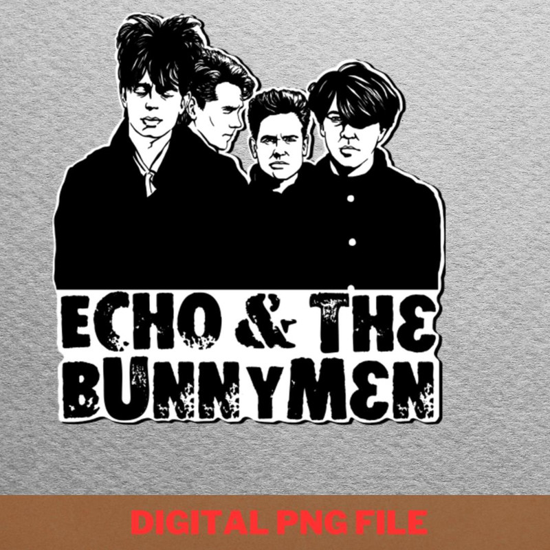 Bunnymen Secret Forest PNG, Bunnymen PNG, Bauhaus Digital Png Files.jpg
