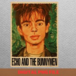 bunnymen starlit nights png, bunnymen png, bauhaus digital png files