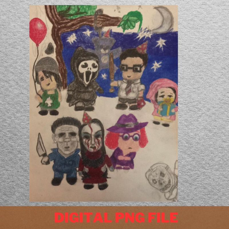 Dead By Daylight Pallets PNG, Dbd Survivors PNG, Video Game Digital Png Files.jpg