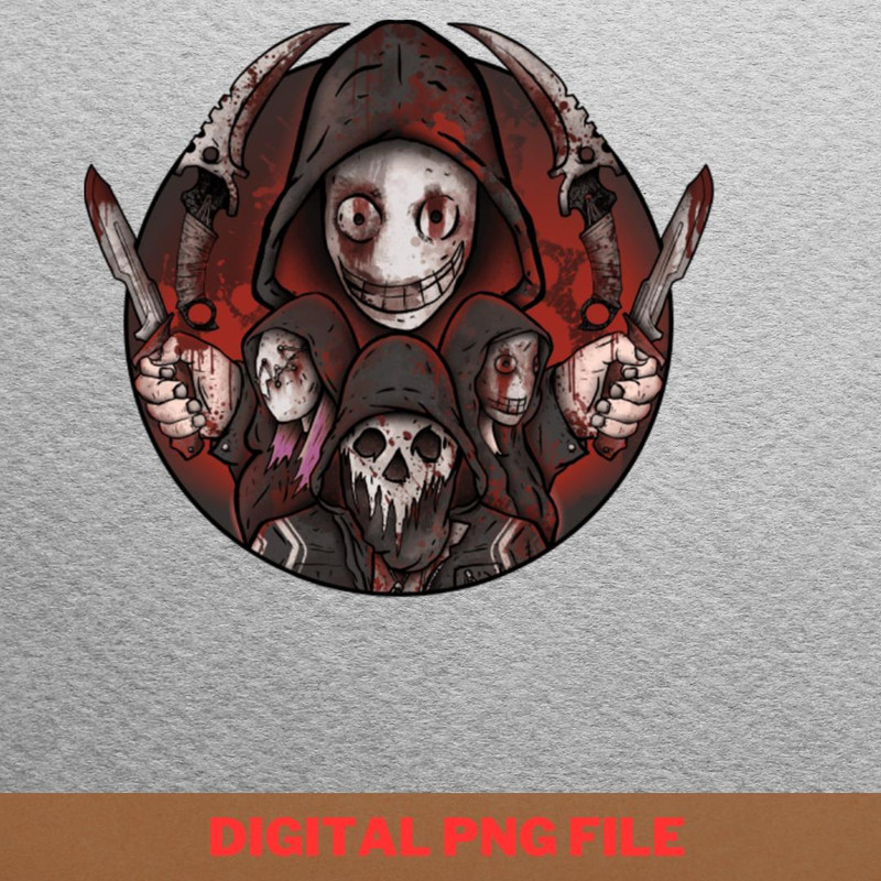 Dead By Daylight Visceral PNG, Dbd Survivors PNG, Video Game Digital Png Files.jpg