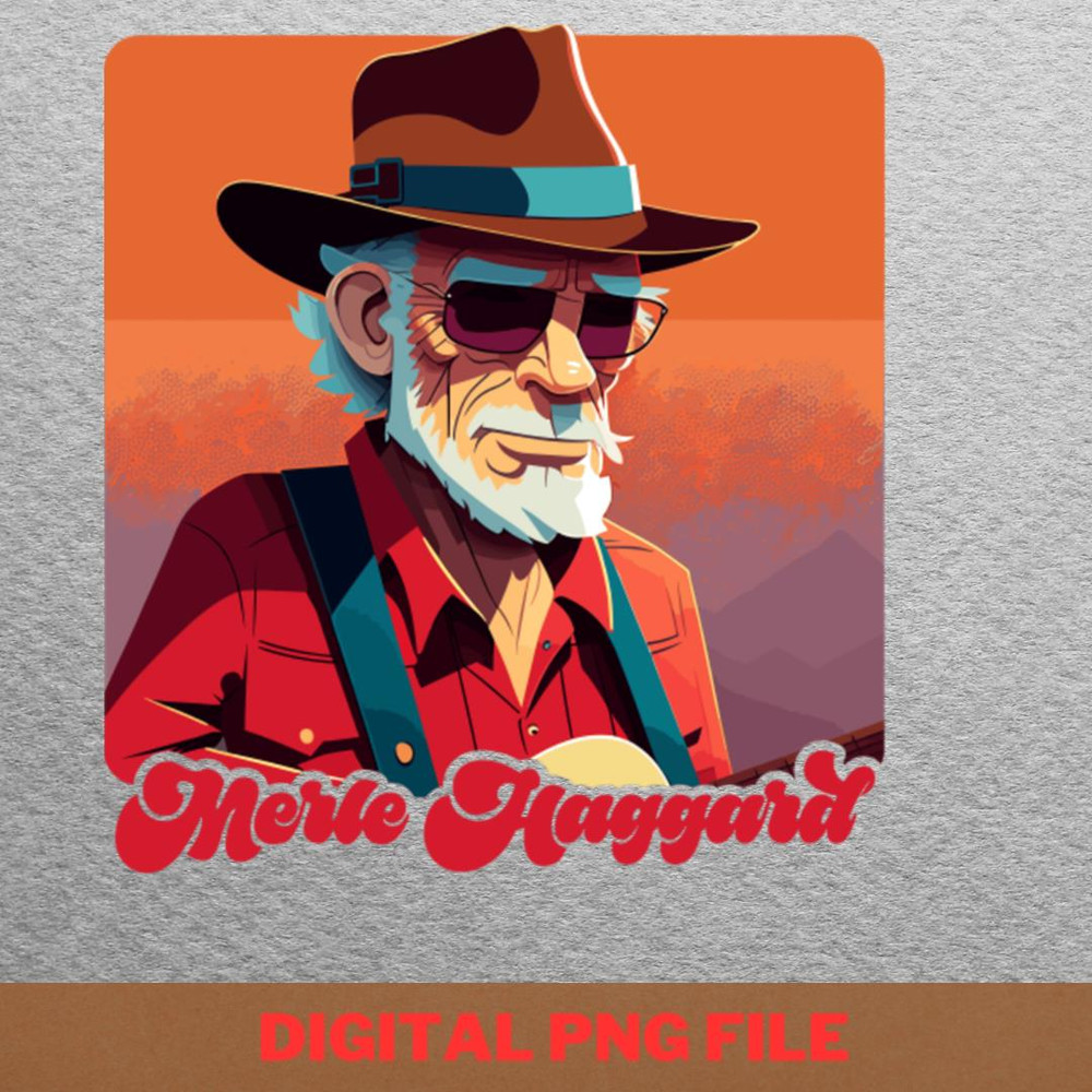 Hank Williams Acoustic Renditions PNG, Hank Williams PNG, Outlaw Country Digital Png Files.jpg
