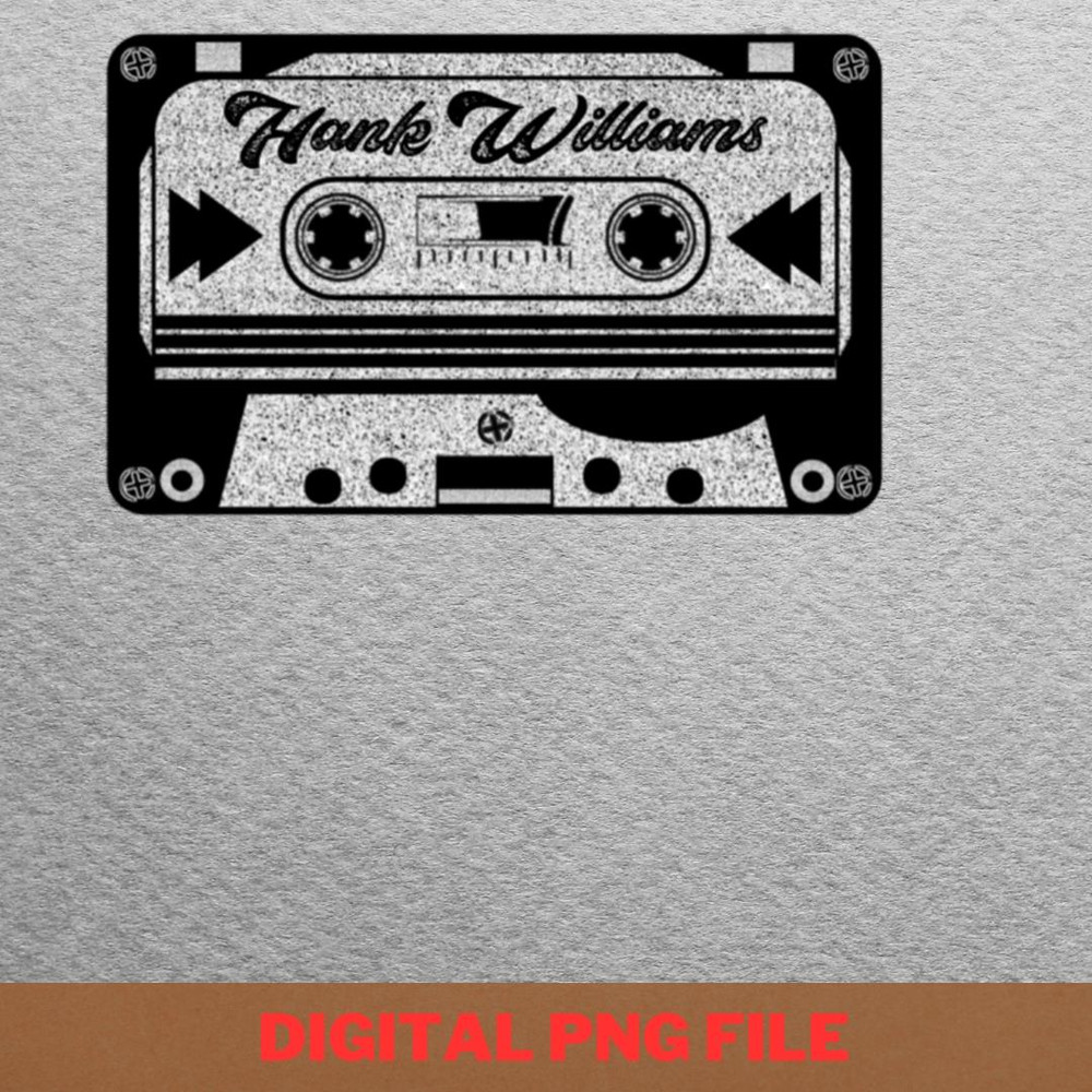 Hank Williams Songbook Explored PNG, Hank Williams PNG, Outlaw Country Digital Png Files.jpg
