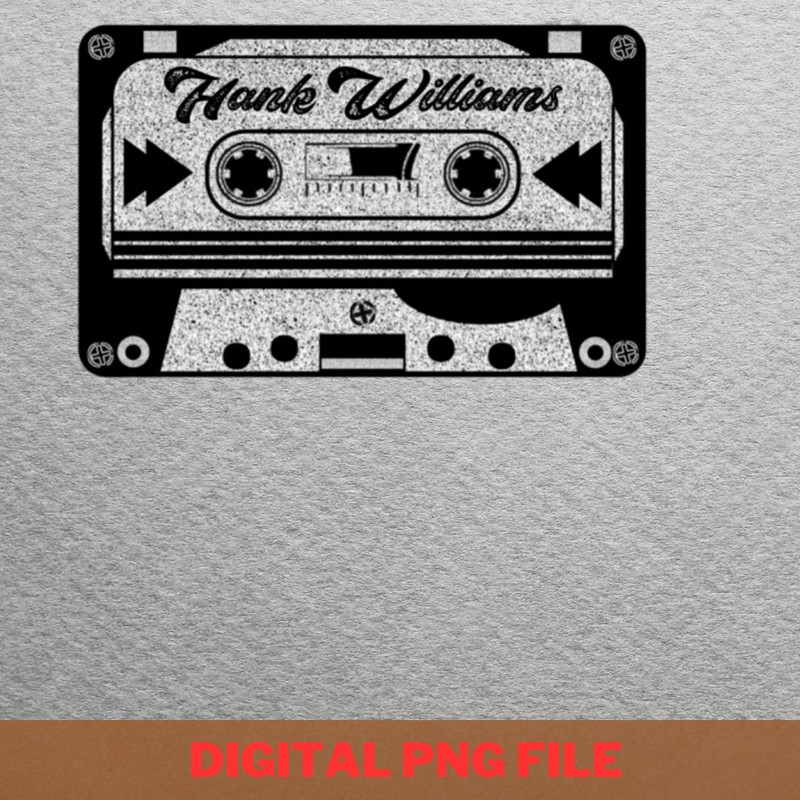 Hank Williams Songbook Explored PNG, Hank Williams PNG, Outlaw Country Digital Png Files.jpg