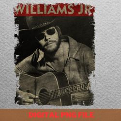 hank williams soulful country png, hank williams png, outlaw country digital png files