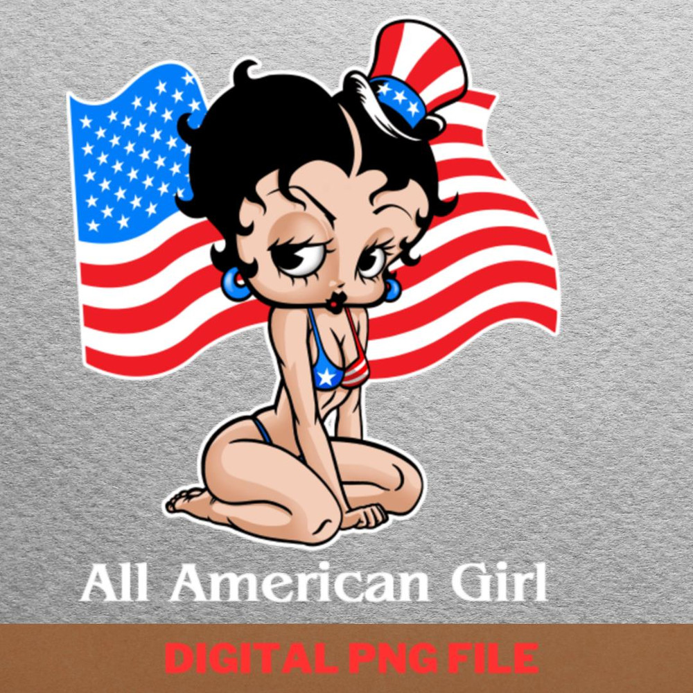Betty Boop 4Th Of July - Betty Boop Dance PNG, Betty Boop PNG, Patent Image Digital Png Files.jpg