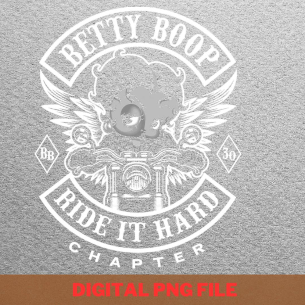Betty Boop Biker - Betty Boop Fashion PNG, Betty Boop PNG, Patent Image Digital Png Files.jpg