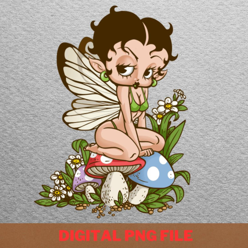 Betty Boop Fairy Princess - Betty Boop Diva PNG, Betty Boop PNG, Patent Image Digital Png Files.jpg