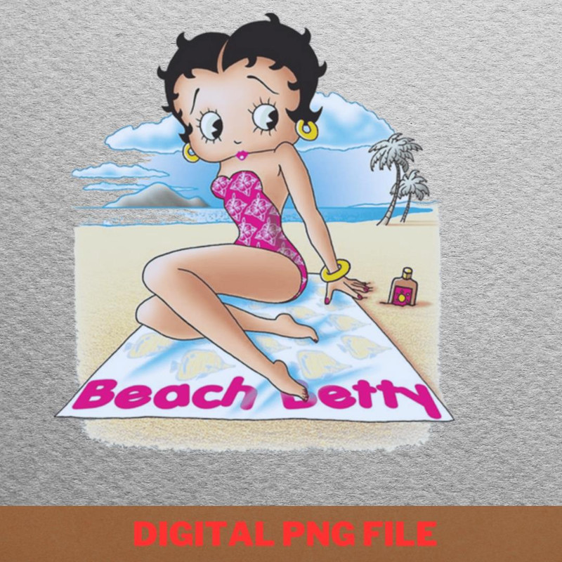 Betty Boop New - Betty Boop Chic Appeal PNG, Betty Boop PNG, Patent Image Digital Png Files.jpg