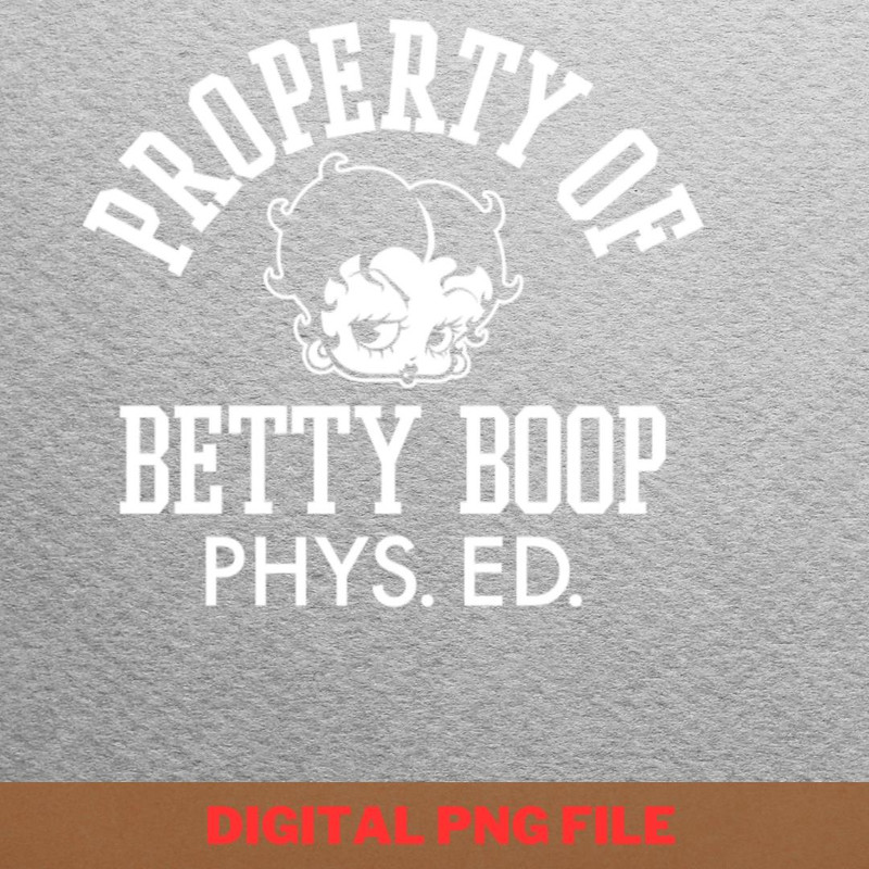 Betty Boop Phys Ed - Betty Boop Mojo PNG, Betty Boop PNG, Patent Image Digital Png Files.jpg