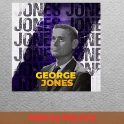 george jones early label signings png, george jones png, outlaw country digital png files