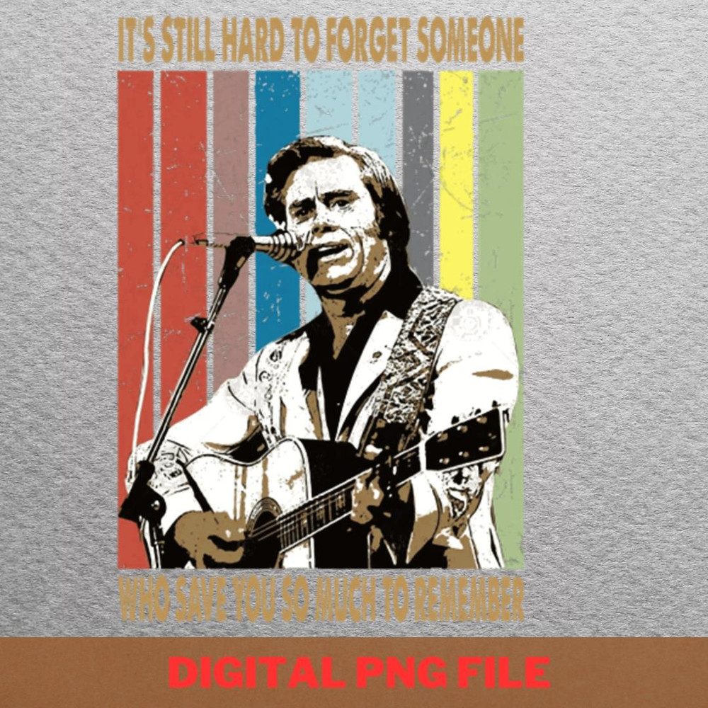 George Jones Genre Impact PNG, George Jones PNG, Outlaw Country Digital Png Files.jpg