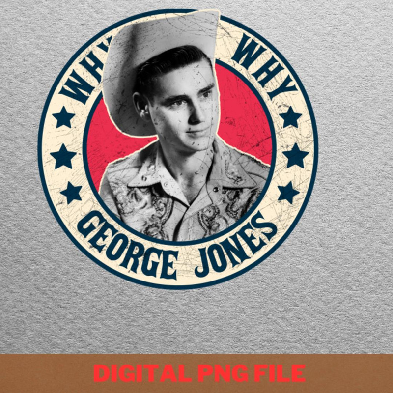 George Jones Greatest Hits PNG, George Jones PNG, Outlaw Country Digital Png Files.jpg