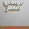 George Jones Heartbreak Tracks PNG, George Jones PNG, Outlaw Country Digital Png Files.jpg