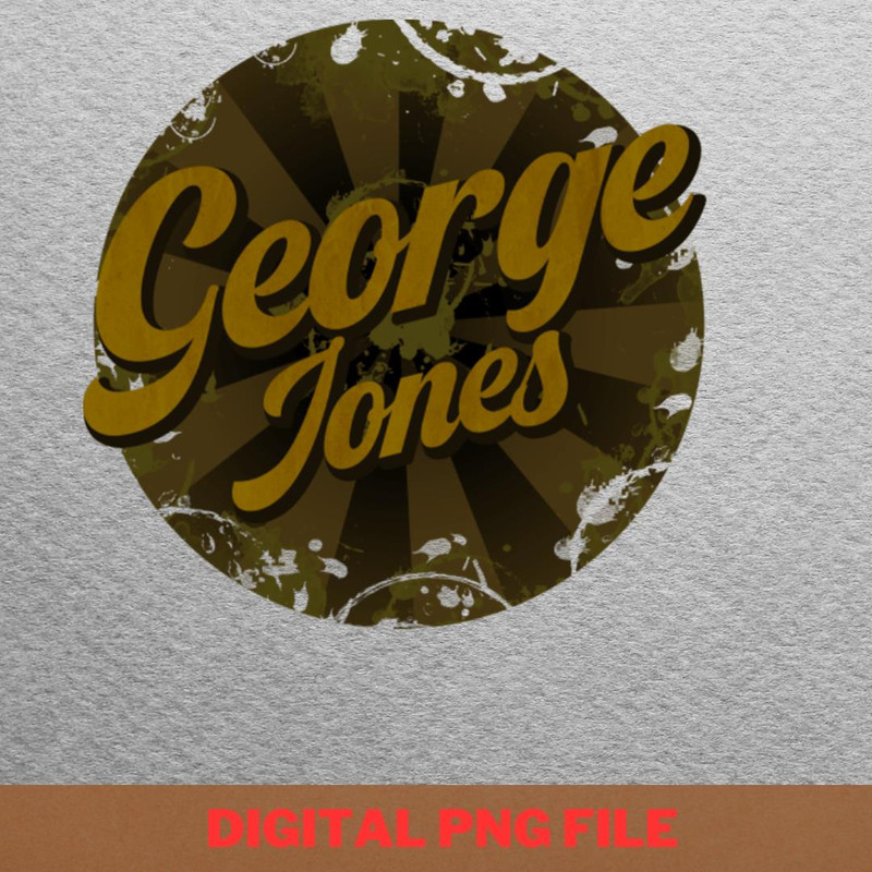 George Jones Intimate Concerts PNG, George Jones PNG, Outlaw Country Digital Png Files.jpg