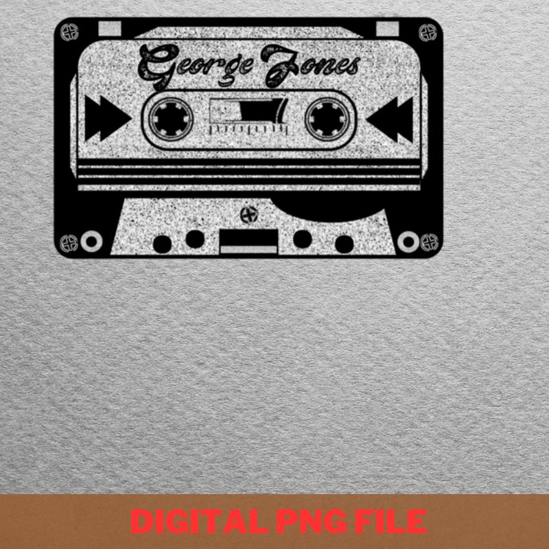 George Jones Live Performances PNG, George Jones PNG, Outlaw Country Digital Png Files.jpg