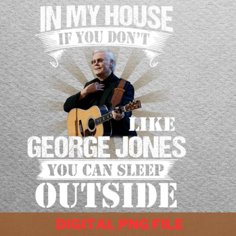 George Jones Stage Presence PNG, George Jones PNG, Outlaw Country Digital Png Files.jpg