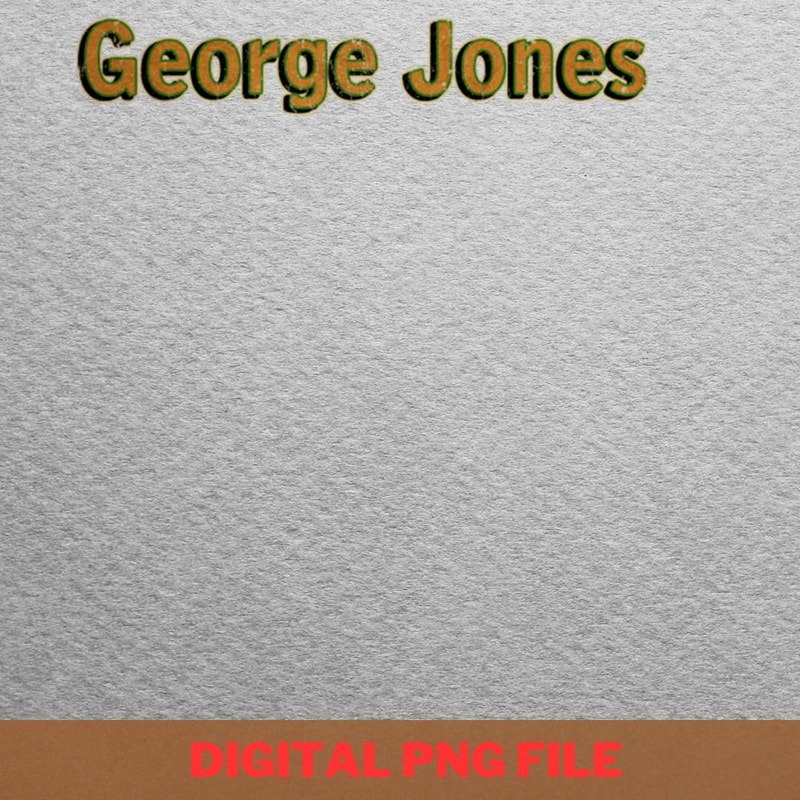 George Jones Tour Tales PNG, George Jones PNG, Outlaw Country Digital Png Files.jpg