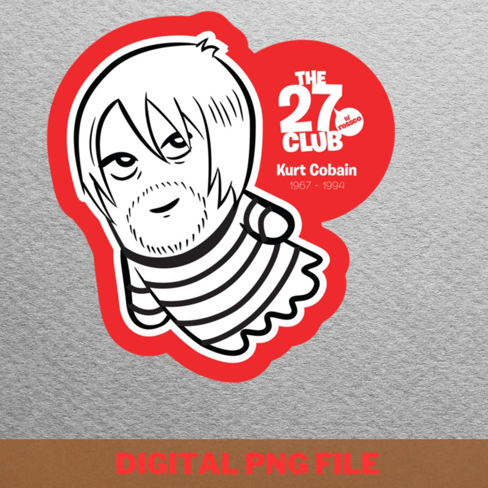 The 27 Club Artistic Legacy PNG, 27 Club PNG, Black Music Digital Png Files.jpg