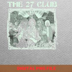 the 27 club celebrated composers png, 27 club png, black music digital png files