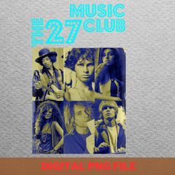 the 27 club cultural impact png, 27 club png, black music digital png files