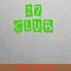 the 27 club electric beats png, 27 club png, black music digital png files