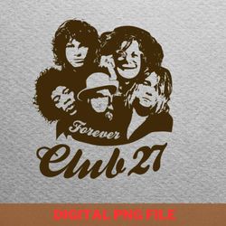 the 27 club eternal classics png, 27 club png, black music digital png files