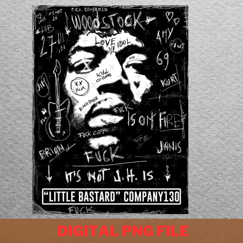 The 27 Club Poetic Tragedy PNG, 27 Club PNG, Black Music Digital Png Files.jpg