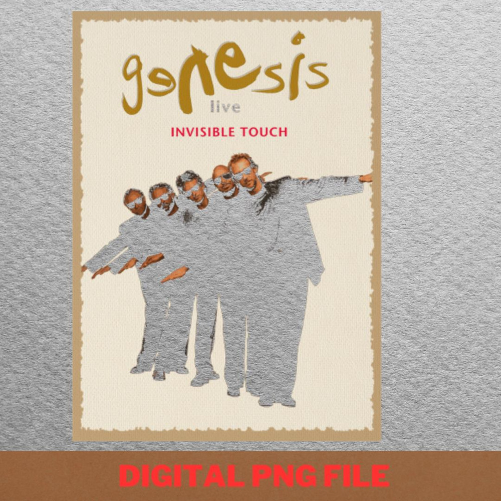 Genesis Band Dukes Travels PNG, Breakfast Club PNG, Smooth Rock Digital Png Files.jpg