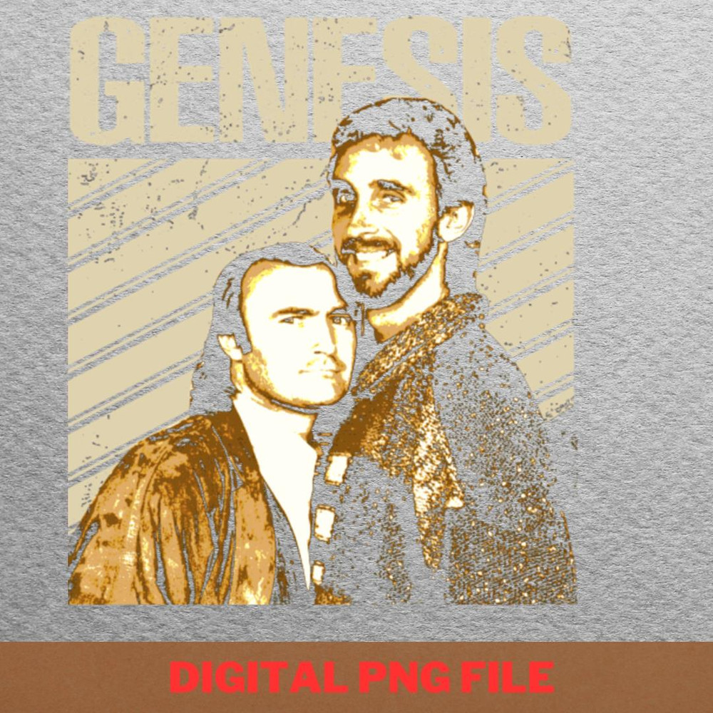 Genesis Band Musical Box PNG, Breakfast Club PNG, Smooth Rock Digital Png Files.jpg