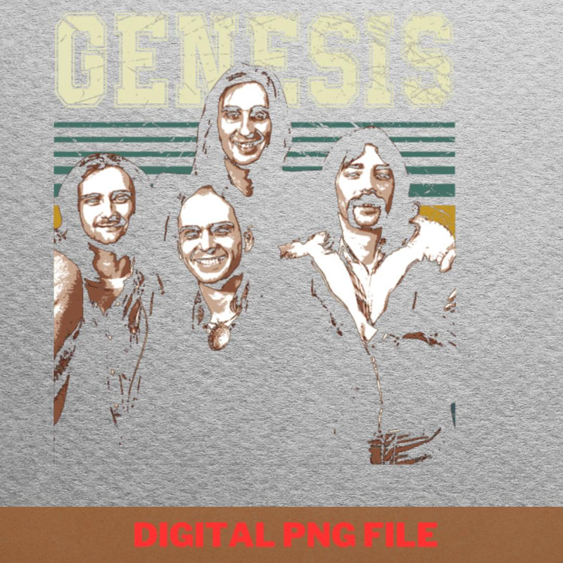 Genesis Band Musical Evolution PNG, Breakfast Club PNG, Smooth Rock Digital Png Files.jpg