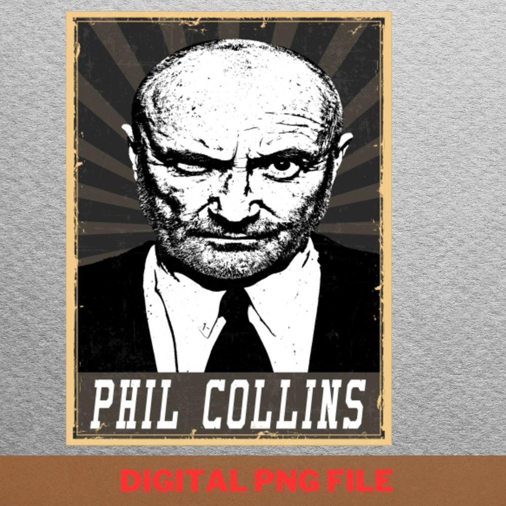 Genesis Band Theatrical Flair PNG, Breakfast Club PNG, Smooth Rock Digital Png Files.jpg