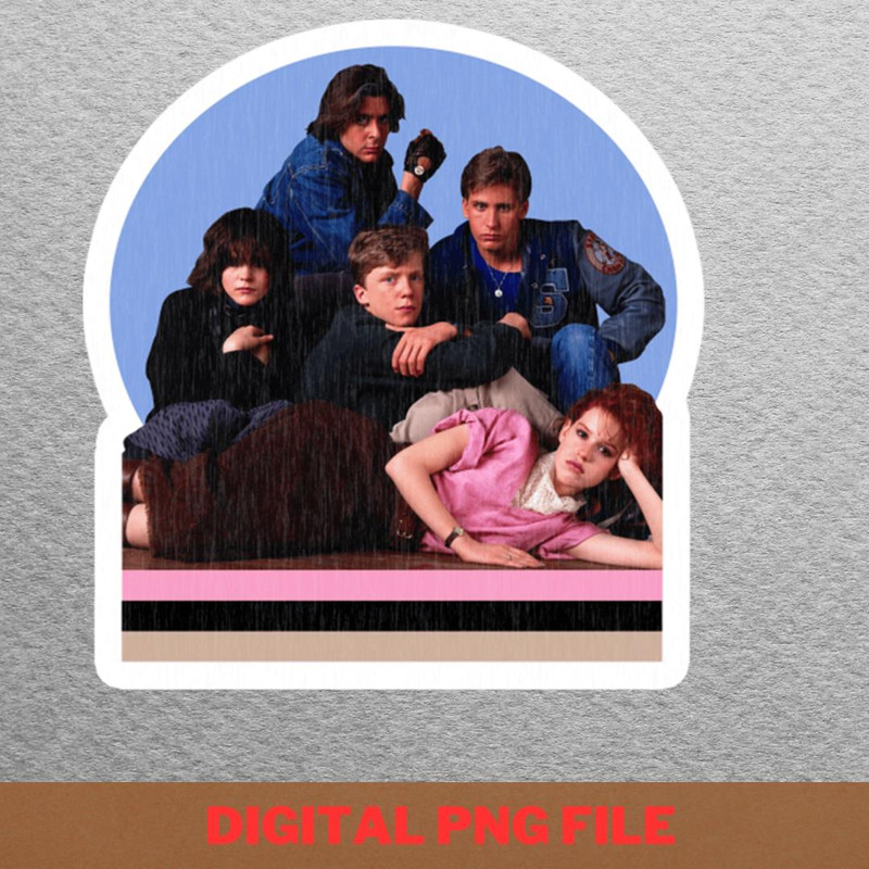Breakfast Club Movements PNG, Breakfast Club PNG, Molly Ringwald Digital Png Files.jpg