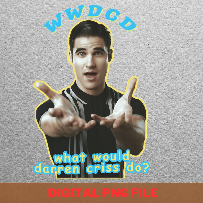 Darren Criss Acclaimed PNG, Darren Criss PNG, Heather Morris Digital Png Files.jpg
