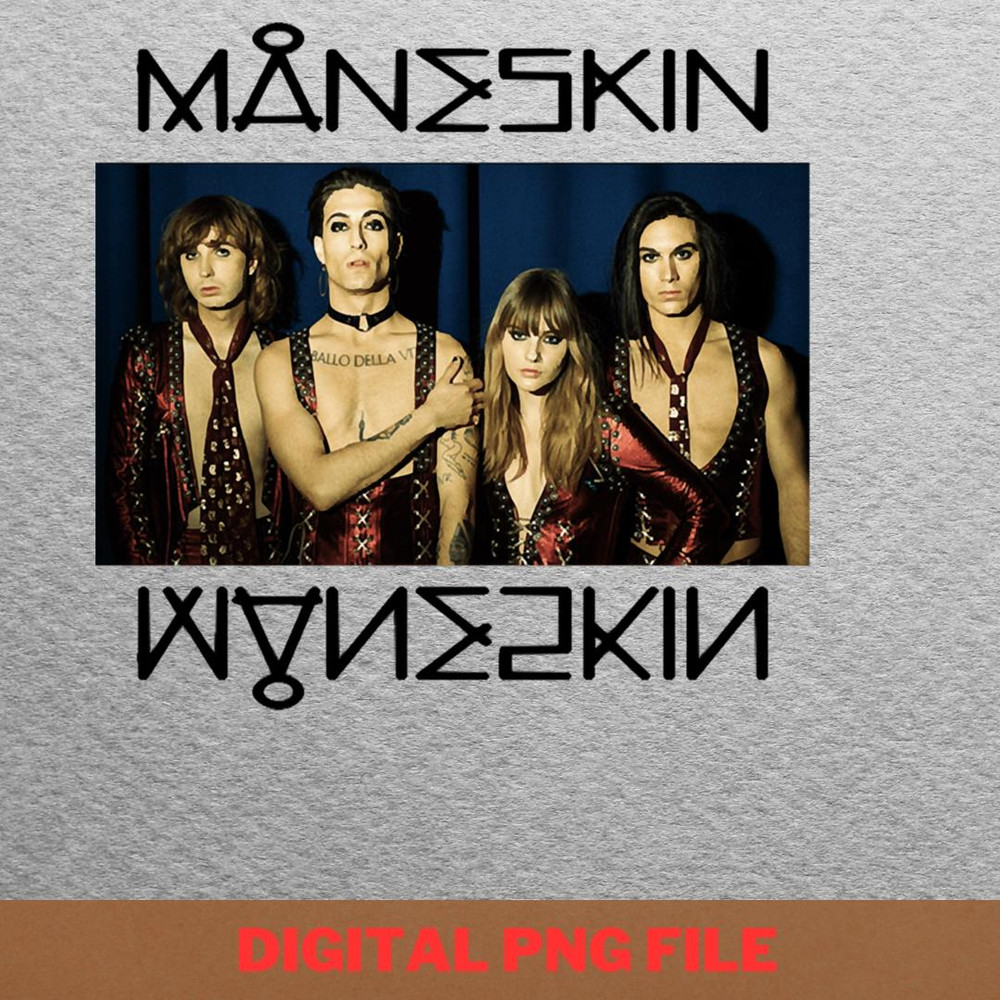 Maneskin Beat Flow PNG, Maneskin PNG, Damiano David Digital Png Files.jpg