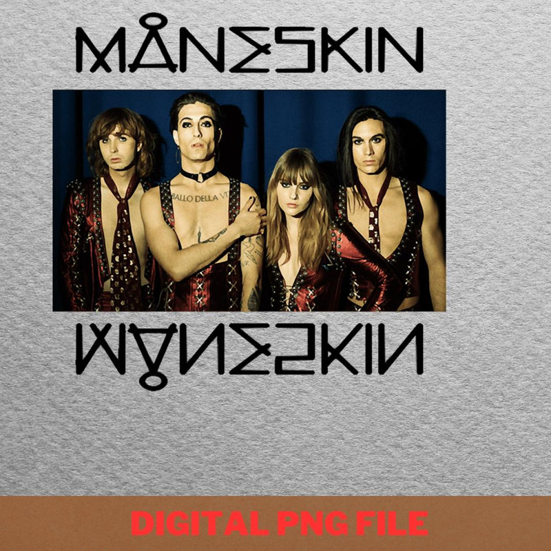 Maneskin Beat Flow PNG, Maneskin PNG, Damiano David Digital Png Files.jpg