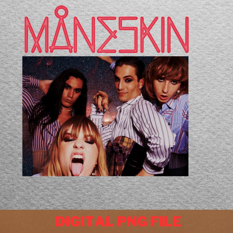 Maneskin Bold Tunes PNG, Maneskin PNG, Damiano David Digital Png Files.jpg