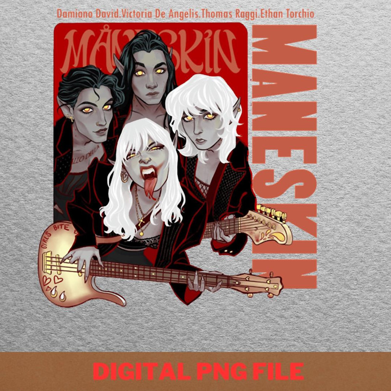 Maneskin Epic Flow PNG, Maneskin PNG, Damiano David Digital Png Files.jpg