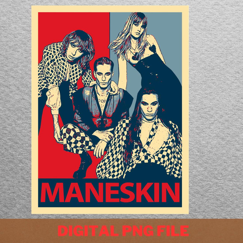 Maneskin Epic Hit PNG, Maneskin PNG, Damiano David Digital Png Files.jpg