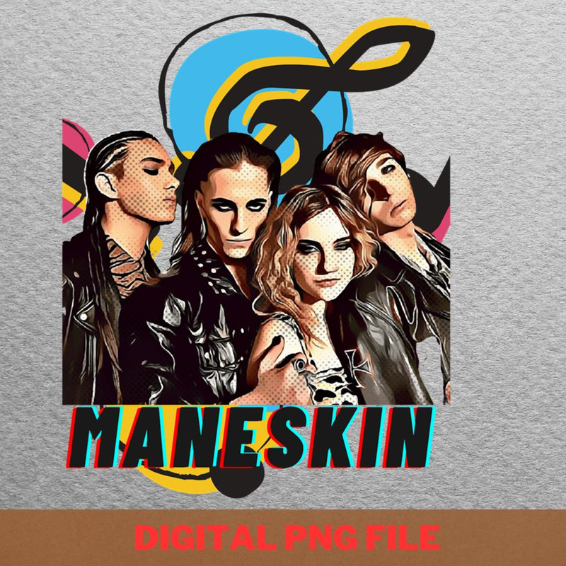 Maneskin Feel Alive PNG, Maneskin PNG, Damiano David Digital Png Files.jpg
