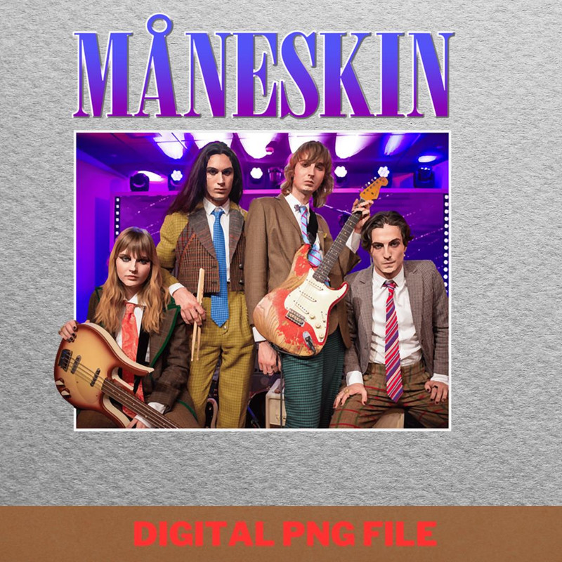 Maneskin Tune Up PNG, Maneskin PNG, Damiano David Digital Png Files.jpg