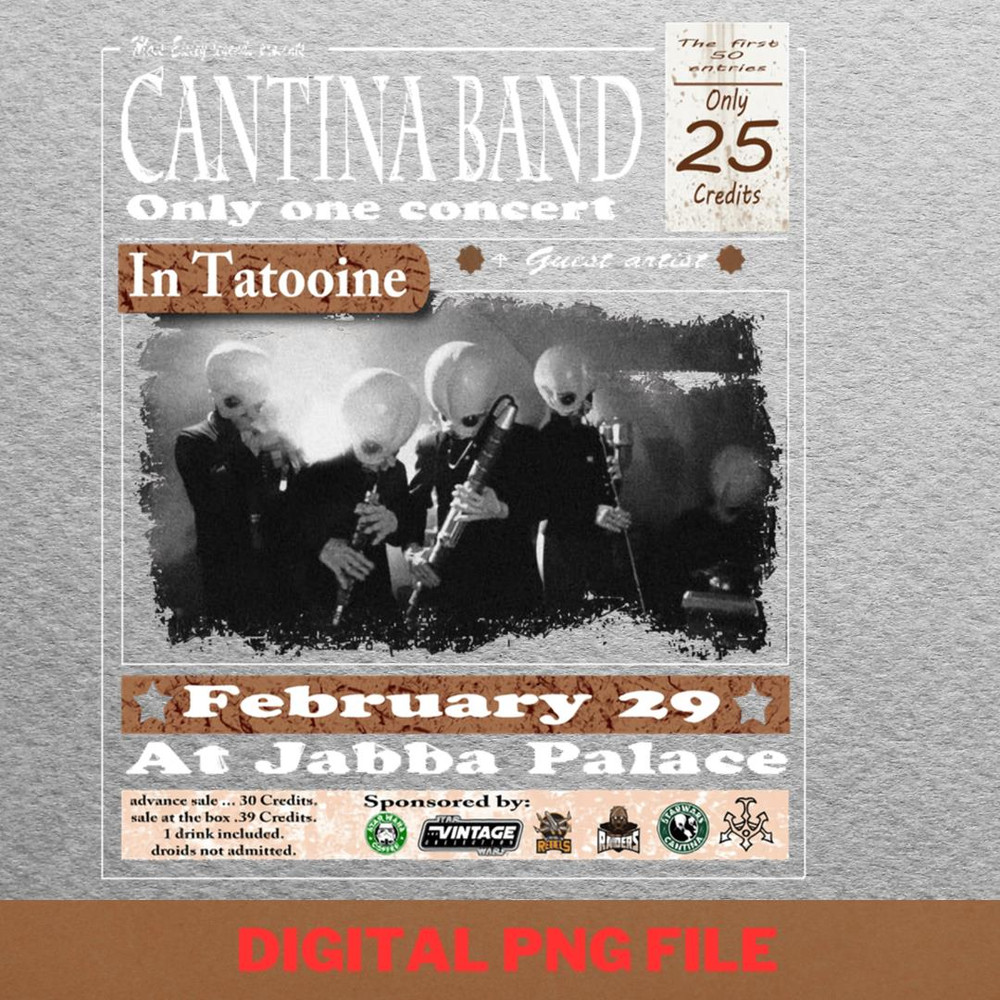 Mos Eisley Cantina Radiant PNG, Cantina Band PNG, Star Wars Digital Png Files.jpg