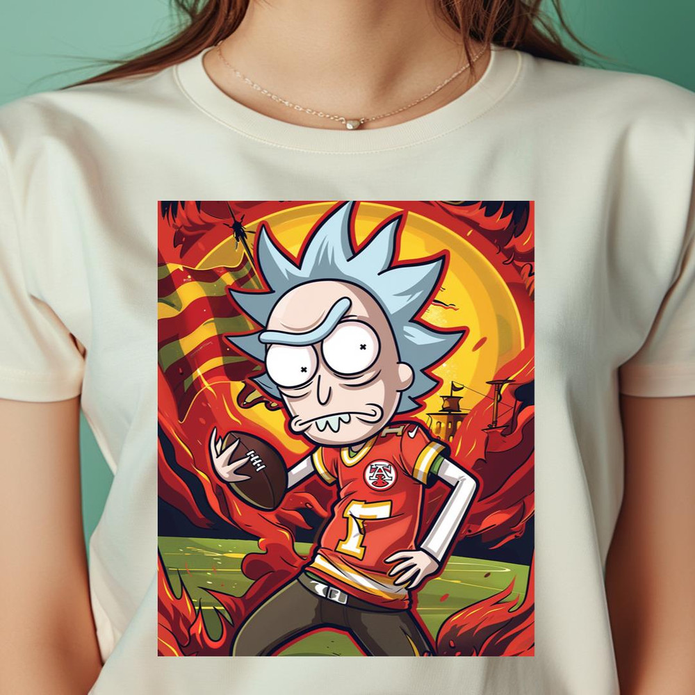 Rick And Morty Vs Chiefs Logo Flair PNG, Rick And Morty PNG, Chiefs logo Digital Png Files.jpg