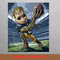 Groot Vs Milwaukee Brewers Lumber League PNG, Groot PNG, Milwaukee Brewers Digital Png Files.jpg