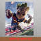 Groot Vs Milwaukee Brewers Timber Toss PNG, Groot PNG, Milwaukee Brewers Digital Png Files.jpg