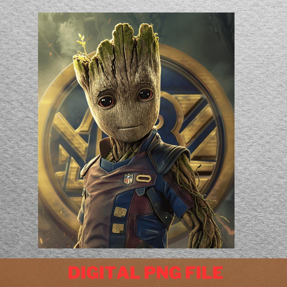 Groot Vs Milwaukee Brewers Branching Battle PNG, Groot PNG, Milwaukee Brewers Digital Png Files.jpg